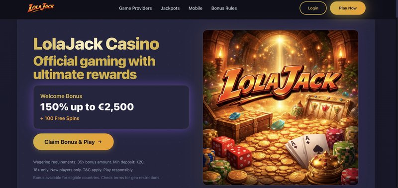 What’s the Real Deal with Lolajack Casino for UK Players? - overview