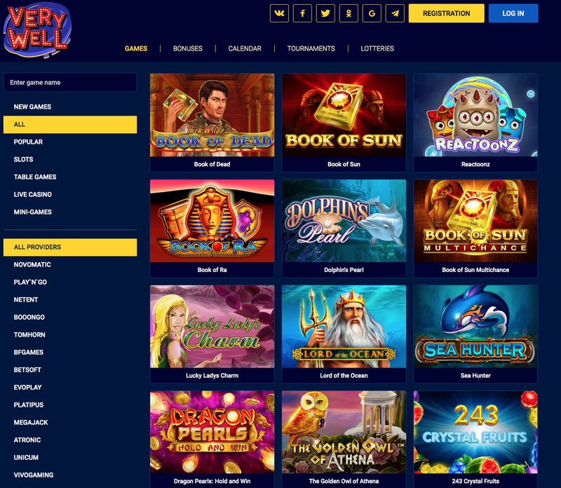 Verywell casino uk, very well casino login