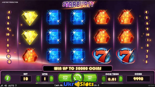 Oplev Starburst Slot En Glitrende Rejse i Spillets Univers